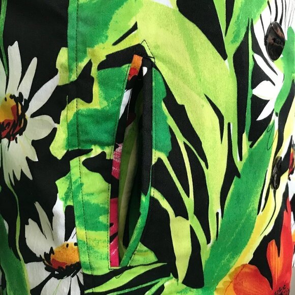 Chico's Lightweight Summer Floral Jacket/Blazer - Picture 12 of 15